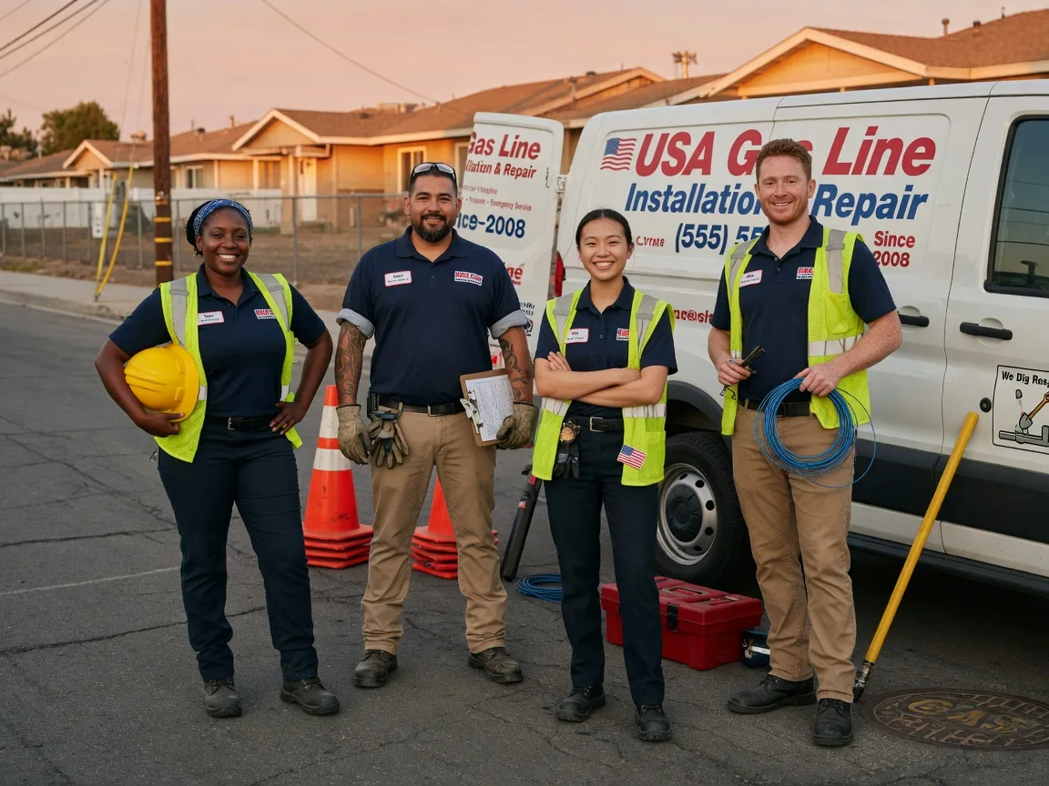 Gas Line Installation company in Washingtonville, PA